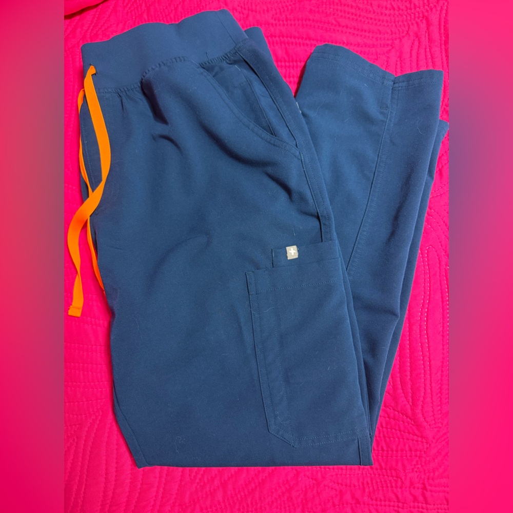 FIGS- DEEP REEF YOLA SKINNY SCRUB PANTS